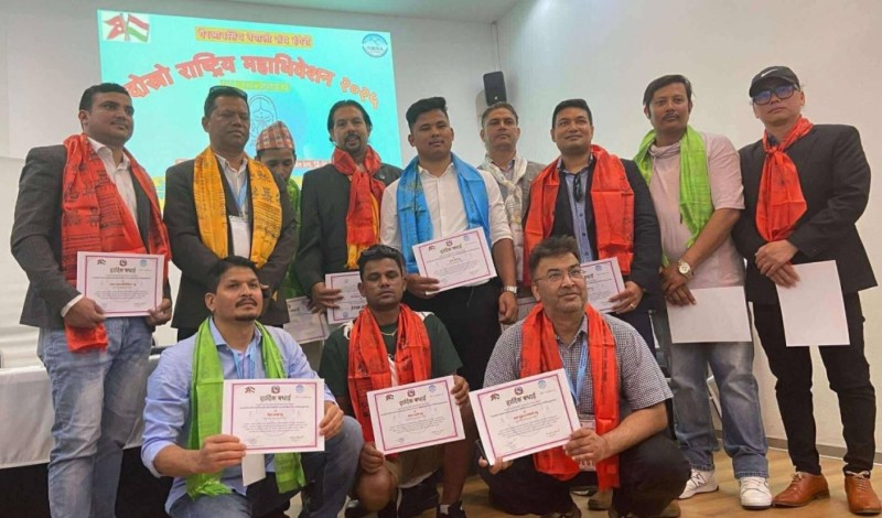 एनआरएनए हंगेरीको अध्यक्षमा नारायण निर्वाचित