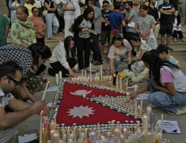 जेनजी आन्दोलनको समर्थनमा अमेरिकाको युटाहामा प्रदर्शन