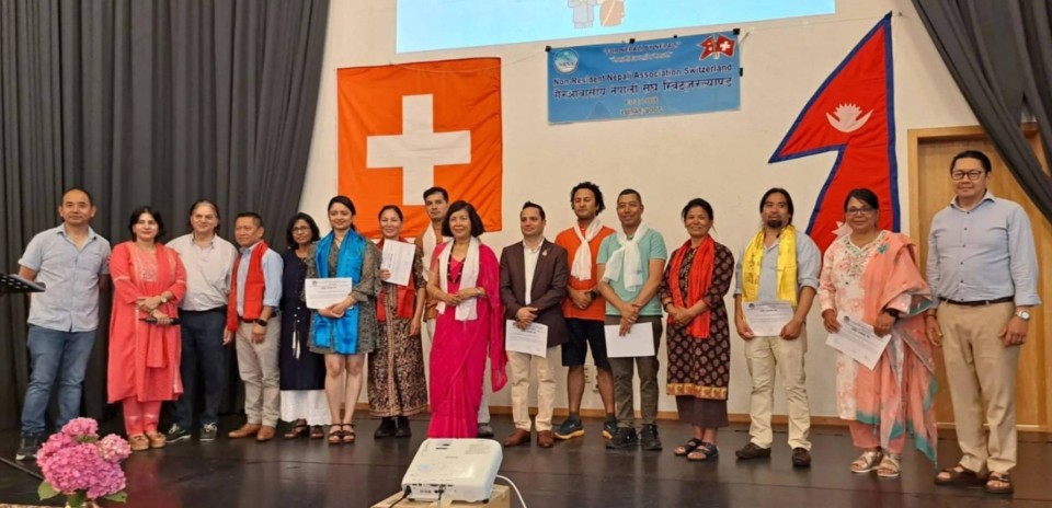 एनआरएनए स्वीट्जरल्याण्डको अध्यक्षमा विष्णु थापा