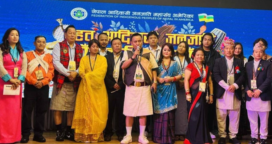 न्युयोर्कमा आदिवासी नेपालीको संस्कृति प्रदर्शन